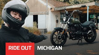 Lexmoto Michigan 125cc Ride Out  A Cool Cruiser Bike [upl. by Townsend]