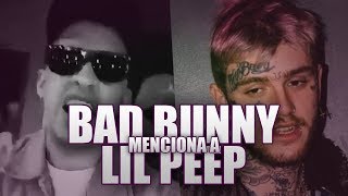 Bad Bunny MENCIONA A Lil Peep en Su NUEVA CANCIÓN  EL COMBO ME LLAMA 2 [upl. by Kee]