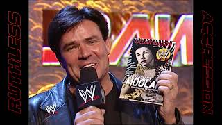 Eric Bischoff welcomes Fabulous Moolah amp Mae Young  WWE RAW 2002 1 [upl. by Schwitzer]