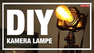 KAMERA LAMPE selber bauen 📸 jaworskyj Anleitung [upl. by Aiekal]