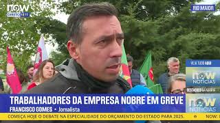 Novembro2024Trabalhadores da Nobre em greve  Direto [upl. by Edy]