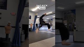 540 KICK TUTORIAL MIKEY from Tokyo Revengers taekwondo martialarts 540 karate shorts mma [upl. by Aiyekal]