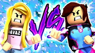 LEAH vs SANNA Who Is THE BEST At Obstacle Courses ROBLOX [upl. by Sela669]