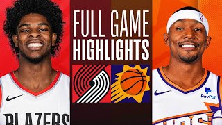 TRAIL BLAZERS at SUNS  FULL GAME HIGHLIGHTS  January 1 2024 [upl. by Bernadene]