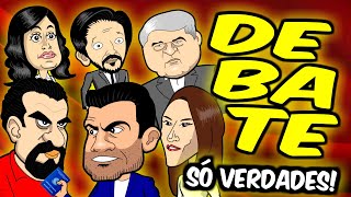 DEBATE em SÃO PAULO na GLOBO parte 3  S Ó V E R D A D E S [upl. by Dolores359]