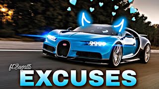 Excuses ftBugatti Edit🔥 Song By AP Dhillon🥵 [upl. by Nafri410]