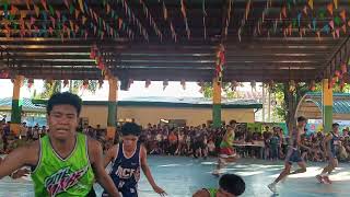 Mangatarem NHS versus Mangatarem Catholic School Municipal Meet 2024 1st round 🏀 [upl. by Akinas]