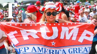 LIVE MAGA supporters hold quotToo Big to Rigquot parade in Arizona [upl. by Anirbed]