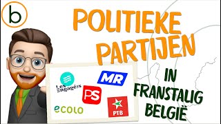 Politieke partijen in Franstalig België wie is wie [upl. by Nohsid]