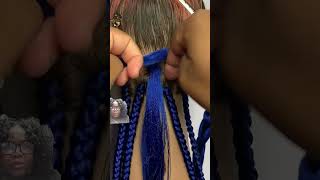 Helpful braiding starter tips boxbraids knotlessbraids braids hairstyle braidstyles [upl. by Drabeck404]