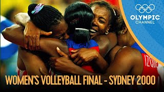 Womens Volleyball Final  CUB v RUS  Sydney 2000 Replays [upl. by Nafri]