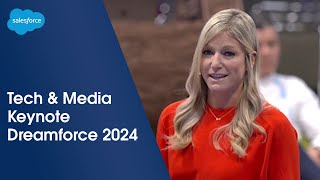 Tech and Media Keynote Drive Revenue and Efficiency With AI  Dreamforce 2024  Salesforce [upl. by Jocelyn]