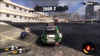 Motorstorm Apocalypse 4x4 Downtown krach boursier [upl. by Amlus180]