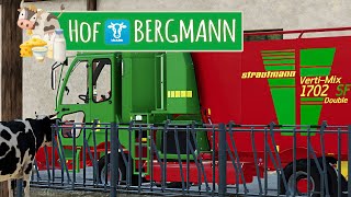 LS22 HOF BERGMANN 03 Mischration und Stroh für unsere Kühe  FARMING SIMULATOR 22 [upl. by Upton498]