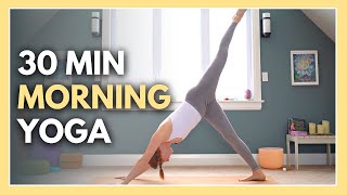 30 min Morning Yoga  Go With The Flow amp TRUST [upl. by Florio]