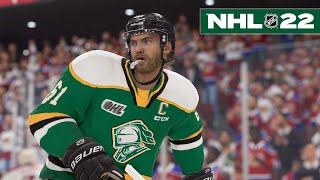 NHL 22 BE A PRO 1 RUSTY RETURNS [upl. by Sammie]