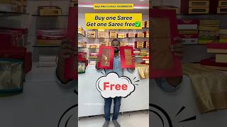 Buy one Saree Get One Free Saree shorts ytshorts saree hyderabad [upl. by Eirahs]