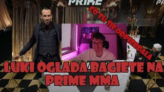 LUKI OGLADA KONFERENCJE PRIME MMA 🔥 BAGIETA ROBI DYM🔥 [upl. by Odell]