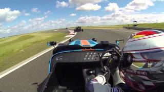 Caterham R500 vs Ariel Atoms Track Battle at Bedford Autodrome [upl. by Assitruc]