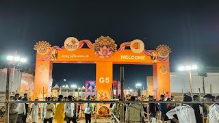 GMDC ground garba 2024 Ahmedabad gmdc ahmedabad Manthan Mithapara [upl. by Thurmond]