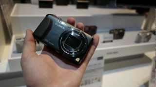 Panasonic Lumix DMCTZ41 Camera Hands On at the CES 2013 [upl. by Comstock]