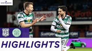 Dundee 03 Celtic  Johnston Brace Gives Bhoys Comfortable Victory  cinch Premiership [upl. by Sihunn335]