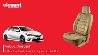 Toyota Corolla Altis Seat Cover  Atlis Seat Cover  Corolla Seat Covers  Atlis Car Accessories [upl. by Toscano]