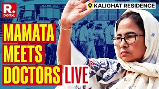 RG Kar Case LIVE Mamata Banerjee To Meet Protesting Doctors Again At Her Residence [upl. by Abner12]