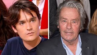 AlainFabien Delon très ému en revoyant des images de son père Alain Delon [upl. by Cliffes]