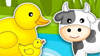 Farm Animal Guessing Games for Toddlers  Puzzles Games amp Sounds of Animals  Lids Learning Videos [upl. by Gati]