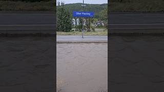 Hochwasser  Zugverkehr eingestellt ‼️⛈️ shorts [upl. by Nilok350]