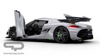 Koenigsegg Jesko 1600 HP All new Mega Car [upl. by Yentnuoc495]