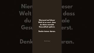 Denk immer daran Du bist es wert 🤍 [upl. by Hermy]