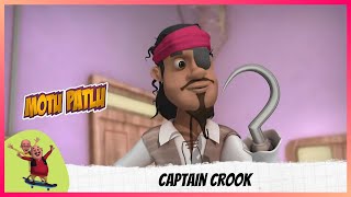 Captain Crook  Motu Patlu  मोटू पतलू [upl. by Coniah]