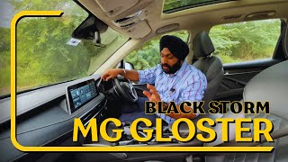 MG Gloster Black Storm 4WD SUV Detailed Review 🔥  Better Than Toyota Fortuner [upl. by Norre81]