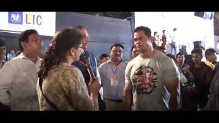 bodybuilding shyamrahate Shri Shyam Rahate at Parle Mahotsav CM Chashak [upl. by Care]