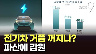 잘 나가던 전기차 시장에 찬바람…파산에 감원·투자도 미뤄 [upl. by Daza381]