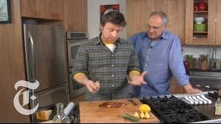 The Minimalist Parmesan Chicken With Jamie Oliver  Mark Bittman Recipe  The New York Times [upl. by Lasser]