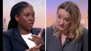 I dont accept that Kemi Badenoch hits back at Laura Kuenssberg on truth behind Budget [upl. by Negaem]