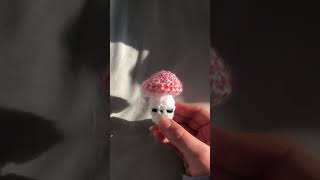 Crochet mushie pops crochet mushroom fyp shorts [upl. by Salvucci716]