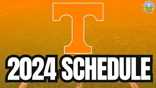 2024 Tennessee Football Schedule Preview GAMEBYGAME ANALYSIS [upl. by Ahsekim200]