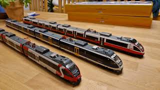 Unboxing  Test  Soundcheck Brawa Talent ÖBB 40244124 Cityjet und MAV 425 [upl. by Nico]