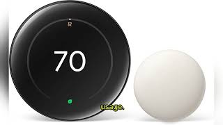 Google Nest Learning Thermostat 4th Gen Review  Nest Temperature Sensor EnergySaving Thermostat [upl. by Arabeila132]