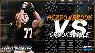 HIGH SCHOOL FOOTBALL  Meadowbrook vs Crooksville  HIGHLIGHT [upl. by Briscoe]