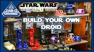 How to Build a Droid at Star Wars Galaxys Edge  Droid Depot Merchandise [upl. by Ndnarb741]