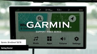 Support Getting Started with the Garmin DriveSmart™ 6676 [upl. by Cristy982]