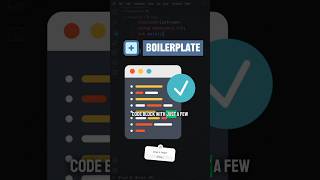 How to make a boilerplate in Vscode  VS Tips amp Tricks  Part 1 [upl. by Anifesoj39]