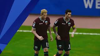 SALERNITANA VSS BOLOGNA FC 1919  PES 2021 GAMEPLAY [upl. by Neilla]