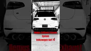 Remus Catback Exhaust System Volkswagen Golf R Mk7 vwgolfr volkswagen remus [upl. by Ani302]