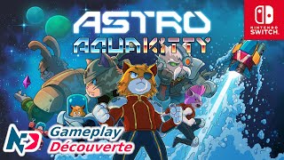 Astro Aqua Kitty  Nintendo Switch Gameplay [upl. by Qifahs641]